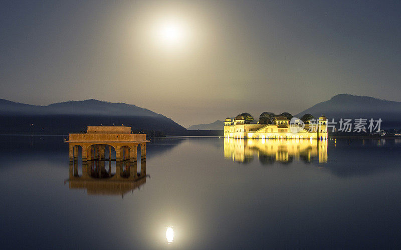 Jal Mahal，水宫，斋浦尔